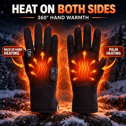 Pro Rechargeable Heated Gloves — 360° Full-Coverage Warming