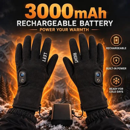Pro Rechargeable Heated Gloves — 360° Full-Coverage Warming