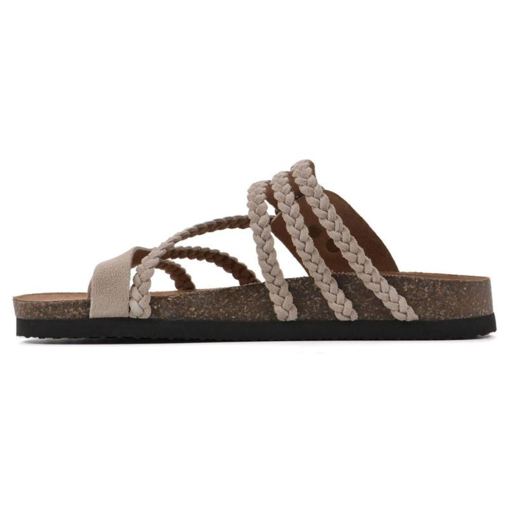 Amalfi Woven Cork Sandals – Your Feet Called. They Want These.