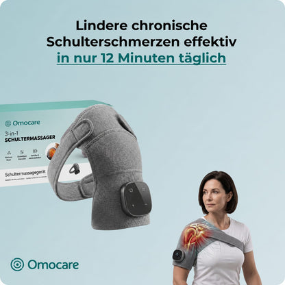 OmoCare™ — 3-in-1 Schultermassager