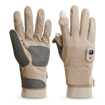 Pro Rechargeable Heated Gloves — 360° Full-Coverage Warming