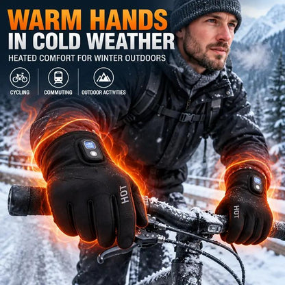 Pro Rechargeable Heated Gloves — 360° Full-Coverage Warming