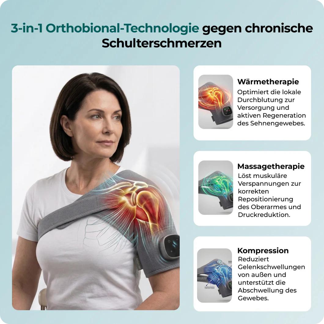 OmoCare™ — 3-in-1 Schultermassager